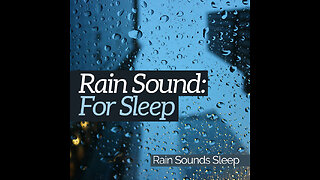 3 HOURS of GENTLE NIGHT RAIN, Rain Sounds to Sleep, Study, Relax, Reduce Stress