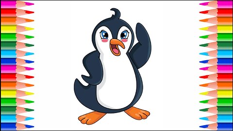 How To Draw Penguin Step By Step 🐧 Penguin Drawing Easy Penguin Drawing For Kids