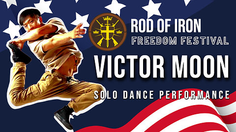 Rod of Iron freedom Festival 2024 Victor Moon Solo Dance performance