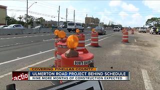 Ulmerton road project behind schedule