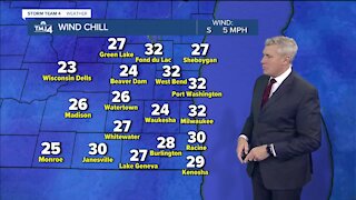 Lows to stay around freezing Friday night