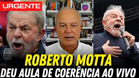 Roberto Motta da aula e desmoraliza desgoverno Lula