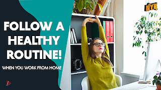 How To Maintain A Healthy Fitness Routine While Working From Home :) :)