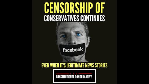 CC Short - Censorship of Conservatives Continues