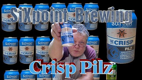 An Honest Beer Review: 'Crisp Pilz' by Six Point Brewery 4k #beerreview