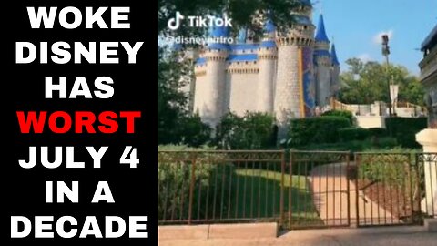 Woke-SJW Disney Has Worst July 4th Attendance In A Decade