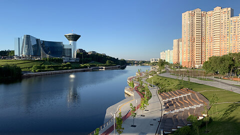 The embankment in Krasnogorsk