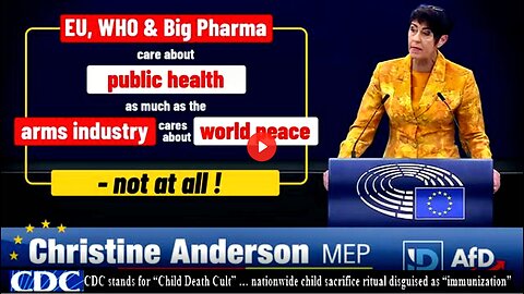 EU, WHO & Big Pharma care about public health as much as the arms industry about world peace