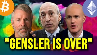 Michael Saylor and Coinbase CEO Brian Amstrong ATTACK Gary Gensler Crypto Regulation