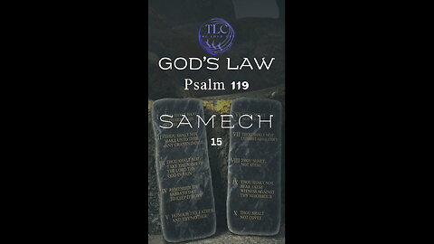 GOD'S LAW - Psalm 119 - 15 - God's law a hiding place #shorts
