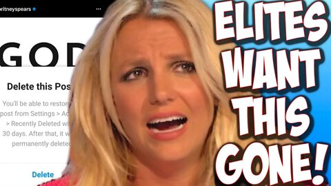 Brittany Spears DELETES CRAZY Instagram Post SLAMMING Hollywood!