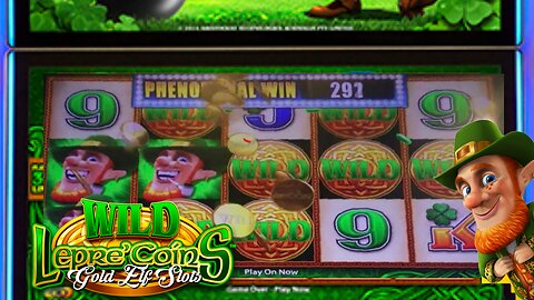 WILD LEPRE'COINS / leprechauns Rainbow Trigger 100X live play casino
