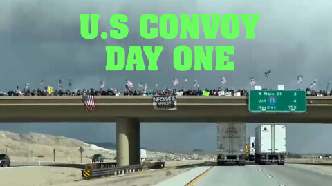 HERE COME THE YANKS - U.S CONVOY DAY ONE