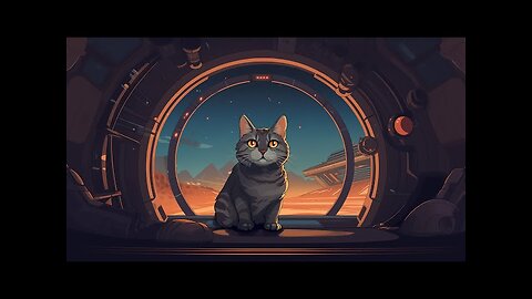 Space Cat Lofi | EXPLORE NEW PLANET 🪐🛸🐱🎶 [lofi music to relax/chill/study]