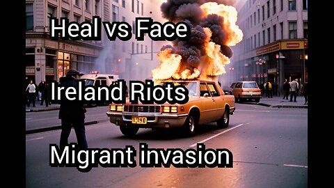 Heel Vs Face , Ireland Riots , Migrant Invasion, its a Gigantic Show! Wake up now