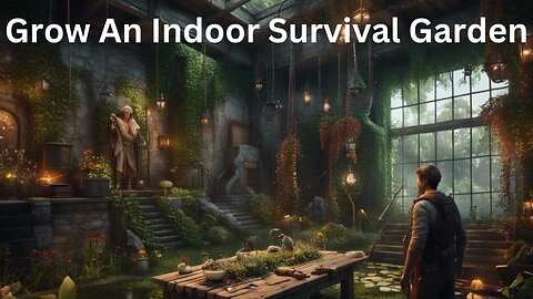 Preppers: How to Grow an Indoor Survival Garden Year Round!