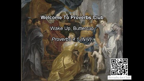 Welcome To Proverbs Club