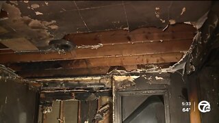Detroit Police Department chaplain needs help after home gutted by fire