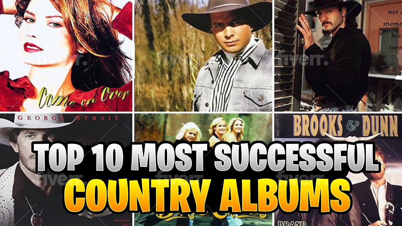 Top 10 Most Successful Country Albums of All Time ChartTopping