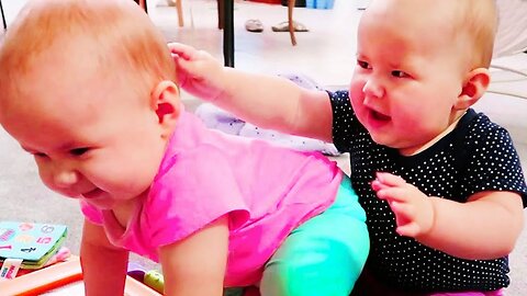 Funniest TWINS BABIES Videos - Laugh Challenge 2024 || Cool Peachy