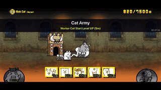The Battle Cats - Monday Stage - Rich Cat (Normal)