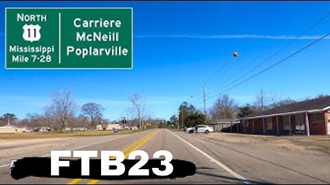 Google Street View Timelapse Mississippi Mile 7-28 - Carriere/McNeill/Poplarville
