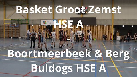 Basket Groot Zemst HSE A - Boortmeerbeek & Berg Buldogs HSE A - 13 april '24