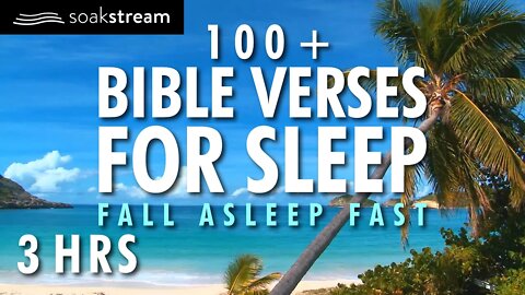GOD'S WORD REFRESHES THE SOUL | 100+ Bible Verses For Sleep or Bible Study | Soaking Worship Music
