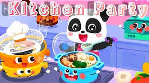 Baby Missions kitchen party 🎉😁 | Baby Missions | Baby cartoon | baby panda world games | Babybus|