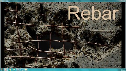Rusty Rebar in Concrete Part-1