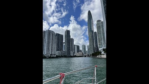 Miami Biscayne Bay Downtown Boat Ride