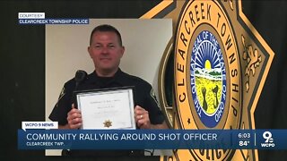 Clearcreek Township community rallies around police after officer shot