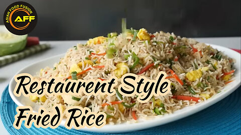 Restaurent Style Fried Rice ll Fried Rice Recipe