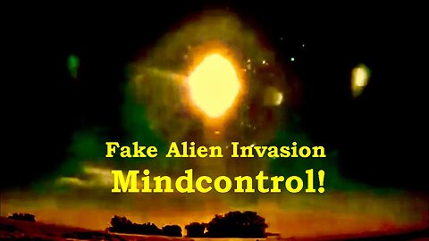 Fake Alien Invasion Mindcontrol Smartdust Digitalized A.I. Artificial Sky Canopy!