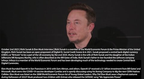 Elon Musk | "You Won't Have Universal Basis Income We'll Have Universal High Income." - Musk + "Central Banks Have Prepared Their RFID Chip to Be Implanted Under the Skin. Universal Basic Income Is the Bribe for You to Accept the