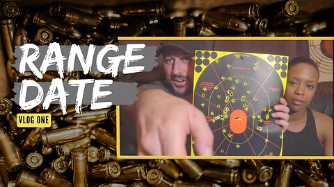 RANGE DAY DATE | Vlog One (Critique My Targets)
