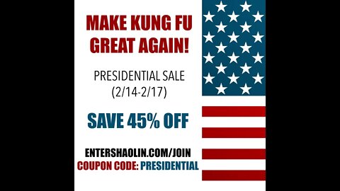 MAKE KUNG FU GREAT AGAIN | PRESIDENTIAL SALE | SAVE 45% OFF