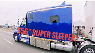 Tour of an 18-wheeler with a custom sleeper!