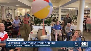 Valley retirement community creates its own Olympic style competitions