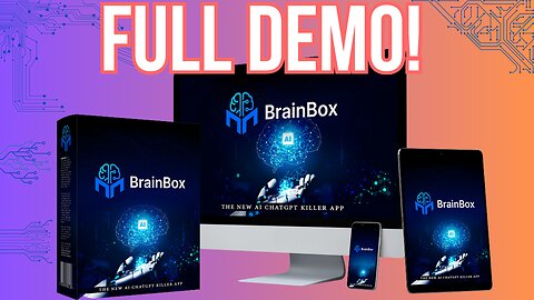 BrainBox Full Demo - Brainbox Review