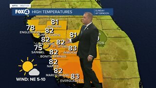 2-19 10p Sunshine and warm temperatures continue into next week