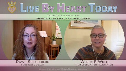 In Search Of: Resolution | Live By Heart Today #31