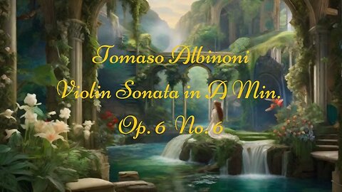 T. Albinoni - Violin Sonata in A minor, Op 6 No 6