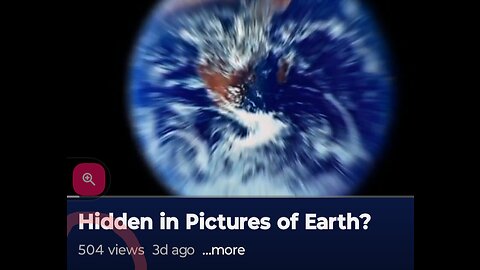 Hidden in Pictures of Earth?