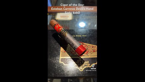 Cigar of the Day: Esteban Carreras Devil's Hand Sixty 6x60 #Shorts #Cigar #CigaroftheDay #Cigars