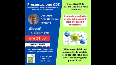 Conferenza CDS Assisi 14 dicembre 2023