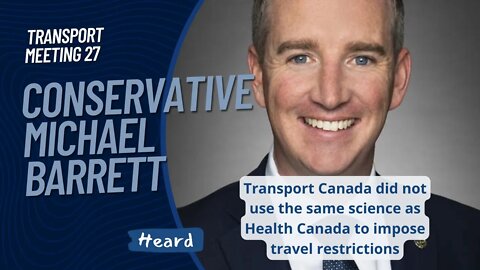 Transport Canada didn't use same science as Health Canada or provinces to impose travel restrictions