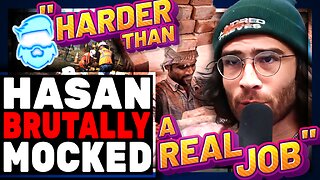 Millionaire Woke Streamer DESTROYED For Claiming His Job Is Harder Than Real Job! Hasan & Asmongold