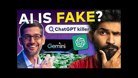 Gemini - Google's Facke AI Exposed | Chat Gpt Killer By Google
