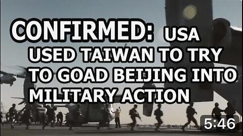 Confirmed: US pushed Taiwan to cross Beijing's red lines